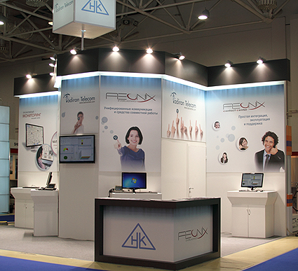 Стенд Tadiran Telecom и НК Сток Сервис на Связь Экспокомм 2013
