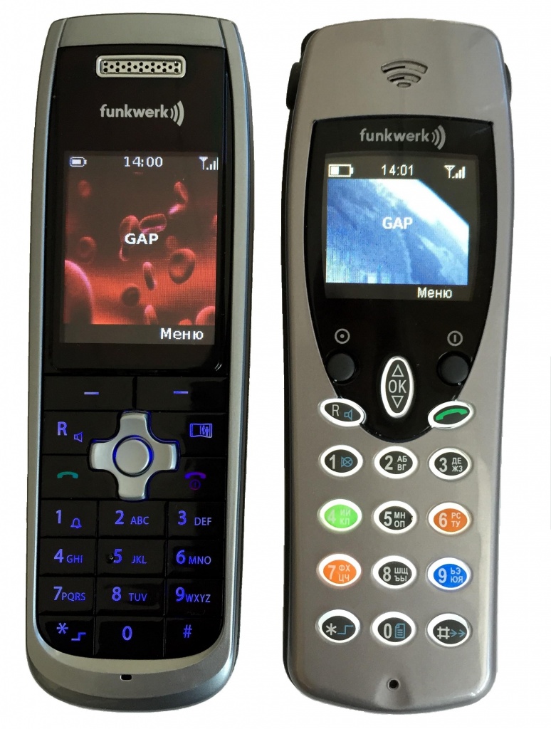Абонентские DECT телефоны Funkwerk D11 и FC4